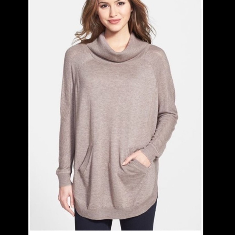 Lulu’s Fate cowl neck sweater
